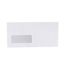 Boríték LA4 enyvezett bélésnyomott bal ablakos 35x90mm A20B20 Bluering® fehér Író- irodaszer, papíráru Bluering