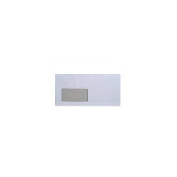 Boríték LA4 szilikonos bélésnyomott bal ablakos 35x90mm 110x220mm B20A20 Bluering® fehér Író- irodaszer, papíráru Bluering