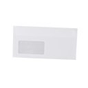 Boríték LA4 öntapadó bélésnyomott bal ablak 45x90mm 110×220mm B20A15 Bluering® fehér