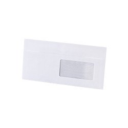 Boríték LA4 öntapadó bélésnyomott jobb ablak 45x90mm 110x220mm J28A20 Bluering® fehér Író- irodaszer, papíráru Bluering