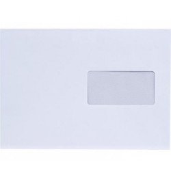 Boríték LC/5 szilikonos bélésnyomott bal ablakos 35x90mm 162x229mm B20A20 Bluering® fehér Író- irodaszer, papíráru Bluering