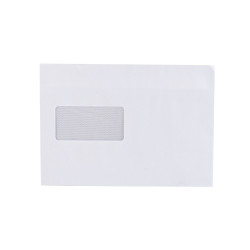 Boríték LC/5 öntapadó bélésnyomott bal ablakos 45x90 162×229mm B20A60 Bluering® fehér Író- irodaszer, papíráru Bluering