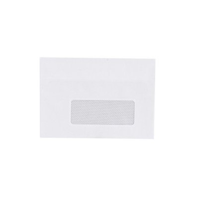 Boríték LC/6 öntapadó bélésnyomott jobb ablakos 35x90mm 114x162mm J28A20 Bluering® fehér