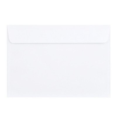 Boríték LC/6 szilikonos bélésnyomott 114x162mm Bluering® fehér