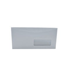 Boríték LC6/5 enyvezett bélésnyomott jobb ablakos 35x90mm, gépi töltéshez, külső füles 114x229mm, J28A20 Bluering® Író- irodaszer, papíráru Bluering