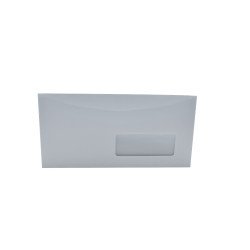 Boríték LC6/5 enyvezett bélésnyomott jobb ablakos 35x90mm, gépi töltéshez, külső füles 114x229mm, J28A20 Bluering® Író- irodaszer, papíráru Bluering