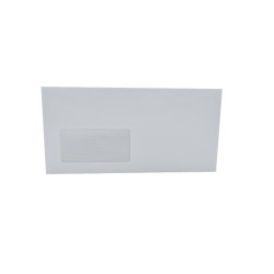 Boríték LC6/5 enyvezett külső záródású bal ablakos 45x90mm 114x229mm B20A15 Bluering® Író- irodaszer, papíráru Bluering