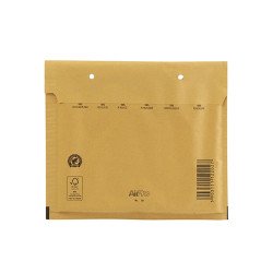Légpárnás tasak CD szilikon külső méret 200x175mm, belső méret 180x165mm, Bluering® barna Író- irodaszer, papíráru Bluering