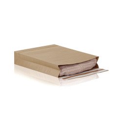 Csomagküldő webshop tasak 350x450x80mm, erős kraft papírból 200 db/doboz, E-green barna Író- irodaszer, papíráru e-Green