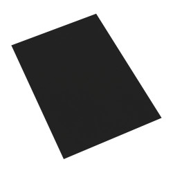 Dekor karton 2 oldalas 50x70 cm, 200g 25ív/csomag, Bluering® fekete