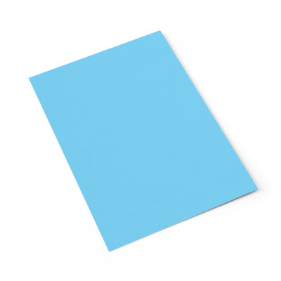 Dekor karton 2 oldalas 50x70 cm, 200g 25ív/csomag, Bluering® világoskék