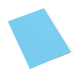 Dekor karton 2 oldalas 50x70 cm, 200g 25ív/csomag, Bluering® világoskék Író- irodaszer, papíráru Bluering