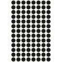 Etikett címke, o8mm, jelölésre, 104 címke/ív, 4 ív/doboz, Avery fekete