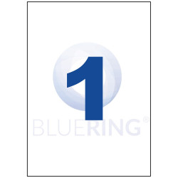 Etikett címke, 210x297mm, 100 lap, 1 címke/lap Bluering® Író- irodaszer, papíráru Bluering