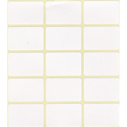Etikett címke, 20x30mm, 4 lap, 15 címke/lap Író- irodaszer, papíráru Egyéb