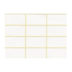 Etikett címke, 20x38mm, 5 lap, 12 címke/lap Író- irodaszer, papíráru Egyéb