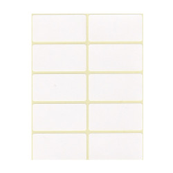 Etikett címke, 25x50mm, 6 lap, 10 címke/lap Író- irodaszer, papíráru Egyéb