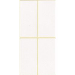 Etikett címke, 40x80mm, 15 lap, 4 címke/lap Író- irodaszer, papíráru Egyéb
