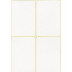Etikett címke, 45x70mm, 15 lap, 4 címke/lap Író- irodaszer, papíráru Egyéb
