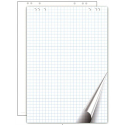 Flipchart papír 68x98cm, 5x20lapos tömb, A-SERIES sima Író- irodaszer, papíráru A-series