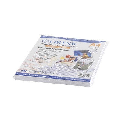 Fotópapír Pp A4, S 120g. 100lap, fényes Orink (P610120S100) Fotópapír Pp A4, S 120g. 100lap, fényes Orink (P610120S100)
