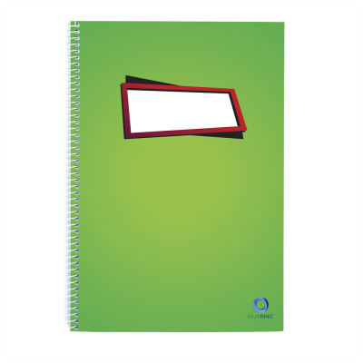 Spirálfüzet A4, 70lap, Bluering® sima