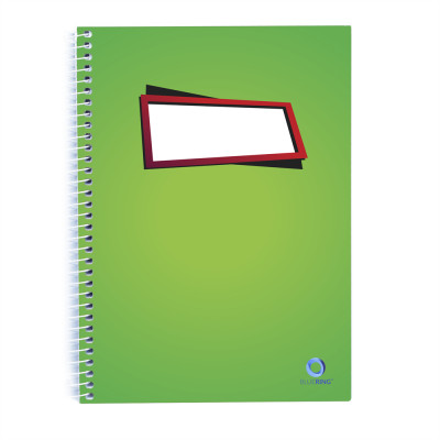 Spirálfüzet A5, 70lap Bluering® sima