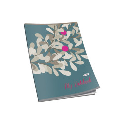 Füzet A4, 40lap, kockás 80g. papír, glitteres Connect