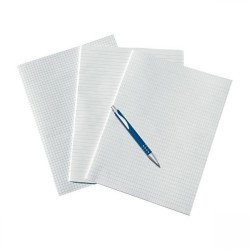 Rovatolt papír A3, 20ív/csomag, A4, méretre hajtva Bluering® kockás Író- irodaszer, papíráru Bluering