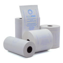 Hőpapír 57 mm széles, 27fm hosszú, cséve 12mm, 10 tekercs/csomag, ( 57/50 ) BPA mentes Bluering® Író- irodaszer, papíráru Bluering
