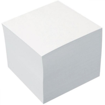 Kockatömb ragasztott, 10x10x10cm, Bluering® fehér
