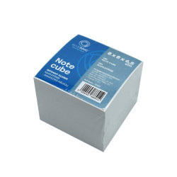 Kockatömb 8x8x6,5cm, ragasztás nélküli, 80% fehérség Bluering® fehér Író- irodaszer, papíráru Bluering