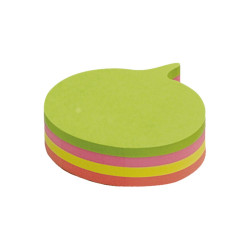 Jegyzettömb öntapadó, mondatfelhő alakú, 70x70mm, 200lap, Info Notes Író- irodaszer, papíráru Info Notes