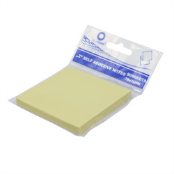 Jegyzettömb öntapadó, 76x76mm, 80lap, `Z` Bluering® , sárga Író- irodaszer, papíráru Bluering