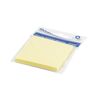 Jegyzettömb öntapadó, 75x75mm, 80lap, Bluering® , sárga Jegyzettömb öntapadó, 75x75mm, 80lap, Bluering® , sárga