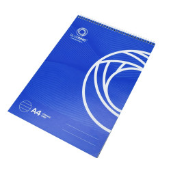 Jegyzettömb spirálozott, A4, 60lap, Bluering® vonalas Író- irodaszer, papíráru Bluering