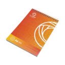 Jegyzettömb spirálozott, A6, 60lap, Bluering® kockás