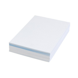 Jegyzettömb ragasztott, A4, 50lap, Bluering® kockás Író- irodaszer, papíráru Bluering