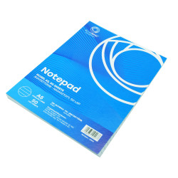 Jegyzettömb ragasztott, A5, 50lap, Bluering® vonalas Író- irodaszer, papíráru Bluering