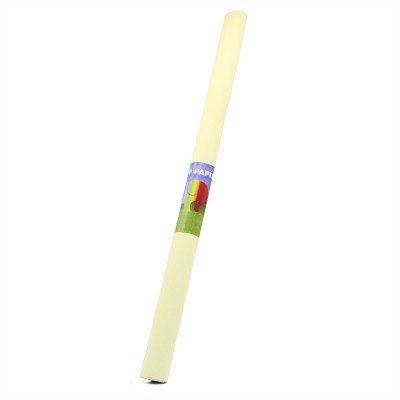 Krepp-papír 50x200cm, 02 elefántcsont Krepp-papír 50x200cm, 02 elefántcsont