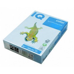 Másolópapír, színes, A4, 160g. IQ PBL29 250ív/csomag, pasztel kék Író- irodaszer, papíráru IQ