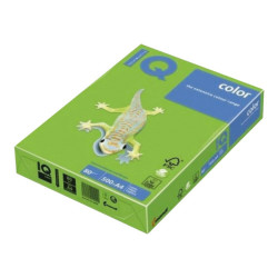 Másolópapír, színes, A4, 80g. IQ DG47 500ív/csomag, intenzív sötétzöld Író- irodaszer, papíráru IQ