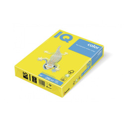 Másolópapír, színes, A4, 160g. IQ Color CY39 250ív/csomag, kanárisárga Író- irodaszer, papíráru IQ