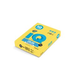 Másolópapír, színes, A4, 160g. IQ Color CY39 250ív/csomag, kanárisárga Író- irodaszer, papíráru IQ