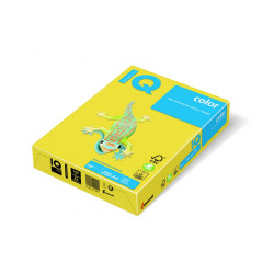 Másolópapír, színes, A4, 160g. IQ Color YE23 250ív/csomag, pasztel sárga Író- irodaszer, papíráru IQ