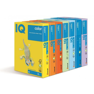 Másolópapír, színes, A3, 80g. IQ AB48 500ív/csomag, intenzív vízkék Másolópapír, színes, A3, 80g. IQ AB48 500ív/csomag, intenzív vízkék
