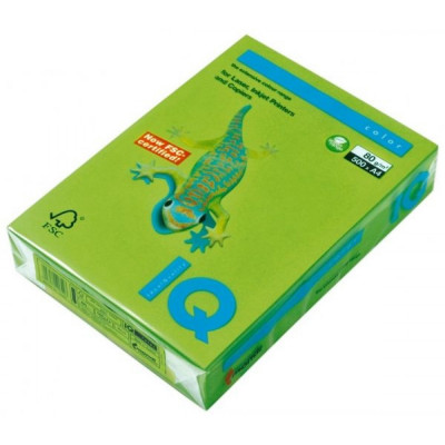 Másolópapír, színes, A3, 80g. IQ MA42 500ív/csomag, intenzív tavaszi zöld Másolópapír, színes, A3, 80g. IQ MA42 500ív/csomag, intenzív tavaszi zöld