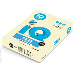 Másolópapír, színes, A3, 80g. IQ BE66 500ív/csomag, pasztell vanília Író- irodaszer, papíráru IQ