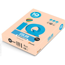Másolópapír, színes, A3, 80g. IQ SA24 500ív/csomag, pasztell lazac Író- irodaszer, papíráru IQ
