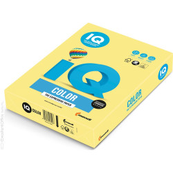 Másolópapír, színes, A3, 80g. IQ ZG34 500ív/csomag, trend citromsárga Író- irodaszer, papíráru IQ